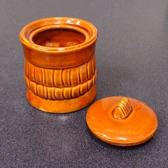 Vintage Benjamin‎ Franklin 3D Brown Creamer and Sugar Pot Made in Japan - Picture 3 of 12